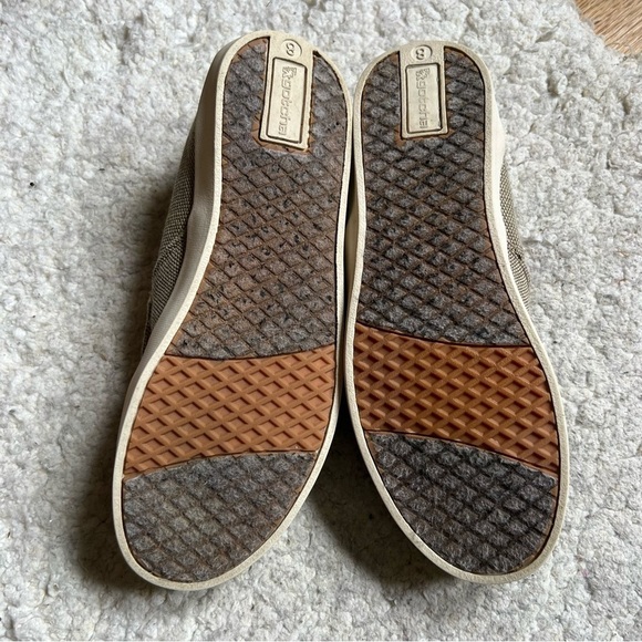 Gotcha: Mens Khaki/Tan Hipster Slip On Canvas Round Toed Sneaker Shoes Size 8 - Picture 5 of 9